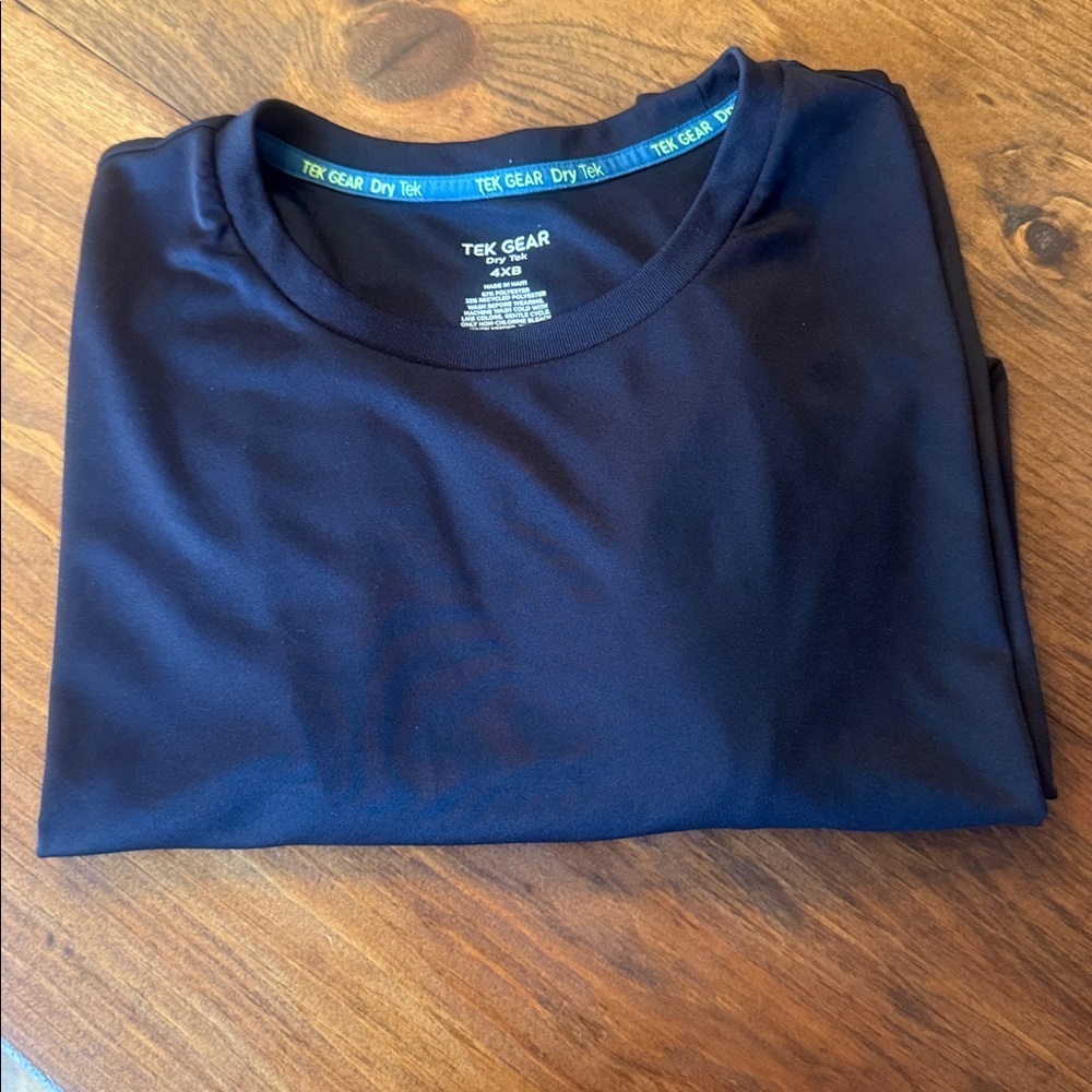 Tek Gear Men's Black Short Sleeve Tee